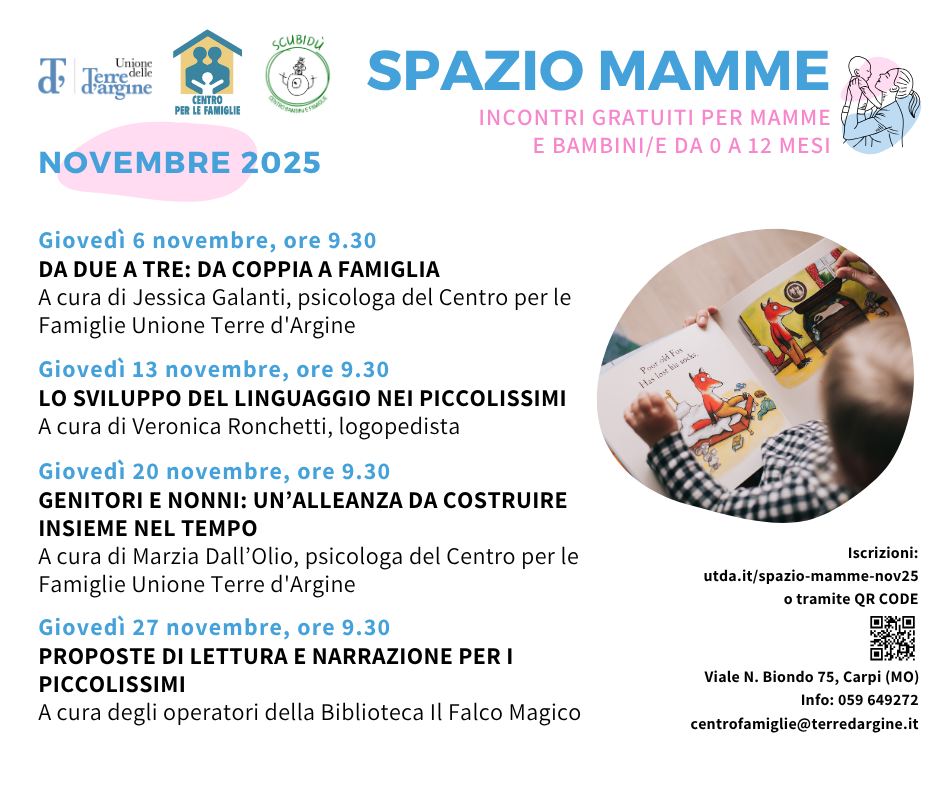 spazio mamme novembre 2025