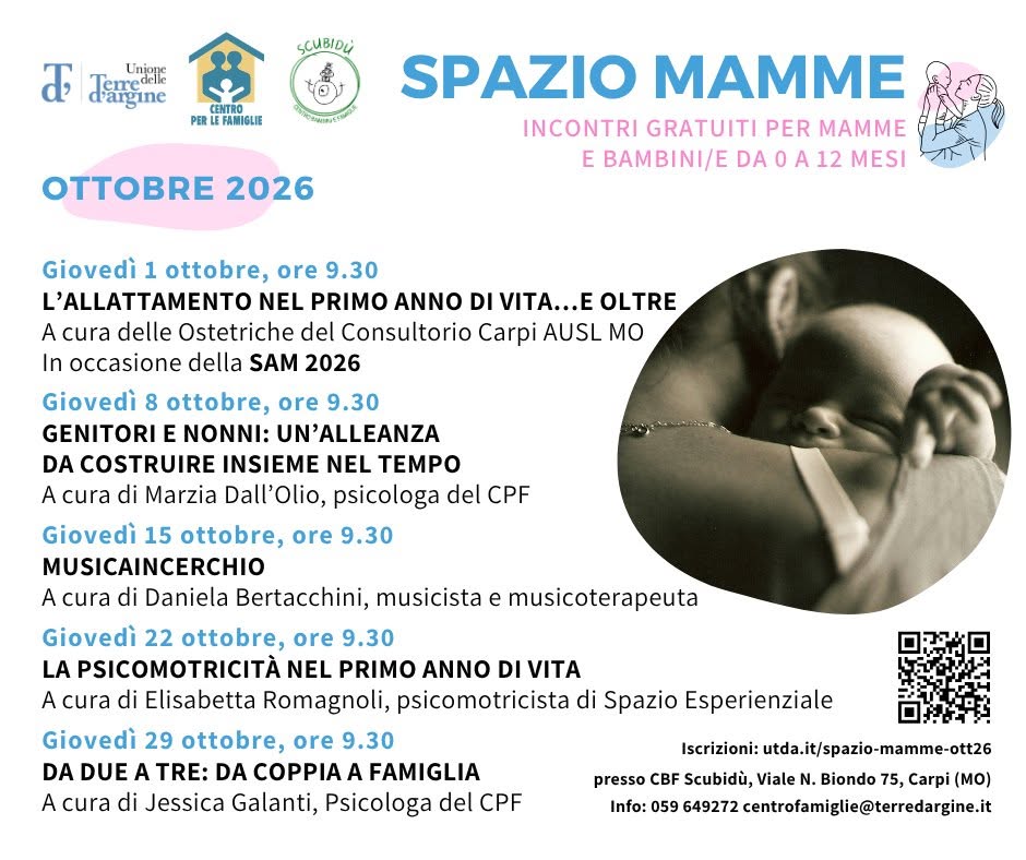 spazio mamme novembre 2025