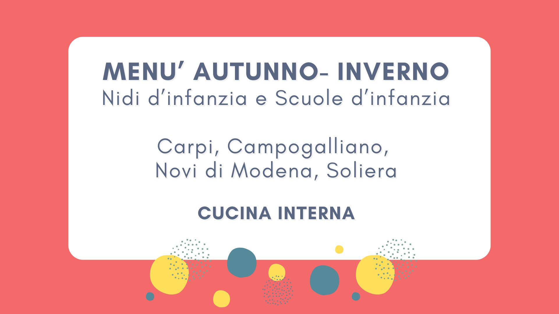 menu autunno inverno